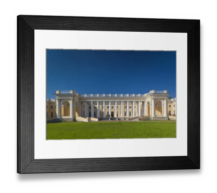 Framed Print : Russia, Saint Petersburg, Pushkin-Tsarskoye Selo, Alexander Palace, final home of Framed Print : Russia, Saint Petersburg, Pushkin-Tsarskoye Selo, Alexander Palace, final home of