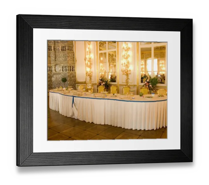 Framed Print : Europe, Russia, Pushkin. Interior room of Catherine Palace Framed Print : Europe, Russia, Pushkin. Interior room of Catherine Palace