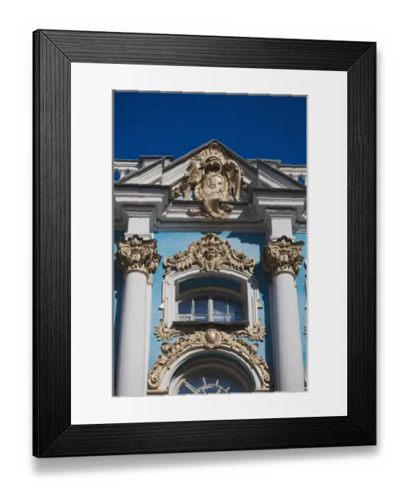 Framed Print : Russia, Saint Petersburg, Pushkin-Tsarskoye Selo, Catherine Palace Framed Print : Russia, Saint Petersburg, Pushkin-Tsarskoye Selo, Catherine Palace