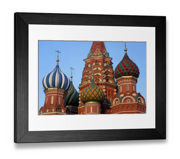 Framed Print : Europe, Russia, Moscow. St. Basils Cathedral in Red Square, Moscow Framed Print : Europe, Russia, Moscow. St. Basils Cathedral in Red Square, Moscow