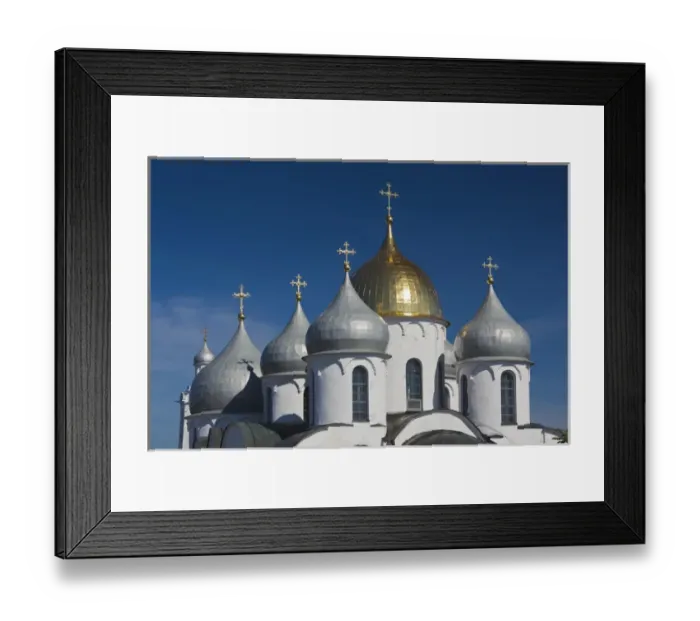 Framed Print : Russia, Novgorod Oblast, Veliky Novgorod, Novgorod Kremlin, Saint Sofia Cathedral Framed Print : Russia, Novgorod Oblast, Veliky Novgorod, Novgorod Kremlin, Saint Sofia Cathedral