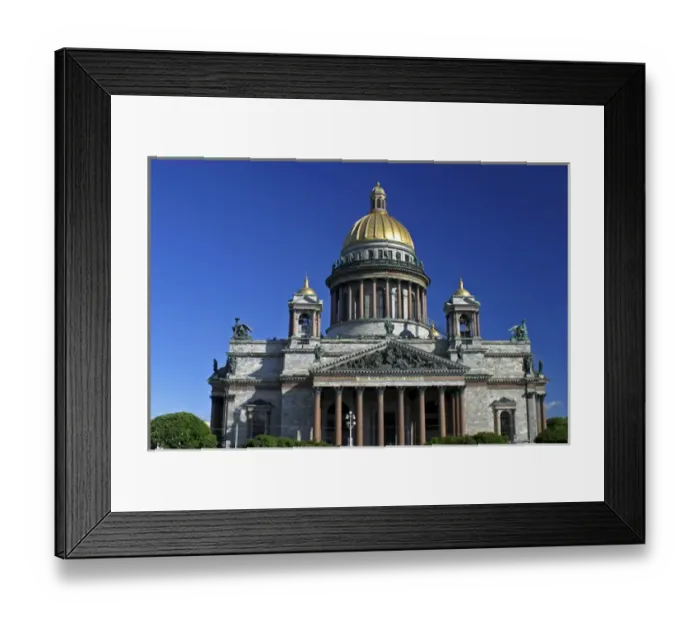 Framed Print : Europe, Russia, St. Petersburg. St. Isaacs Cathedral Framed Print : Europe, Russia, St. Petersburg. St. Isaacs Cathedral