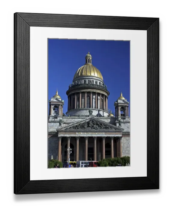 Framed Print : Europe, Russia, St. Petersburg. St. Isaacs Cathedral Framed Print : Europe, Russia, St. Petersburg. St. Isaacs Cathedral