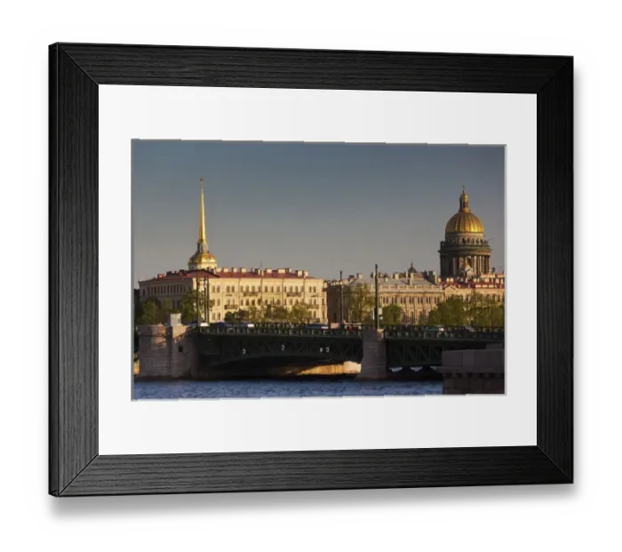 Framed Print : Russia, Saint Petersburg, Center, Admiralty and Saint Isaac Cathedral, from the Neva Framed Print : Russia, Saint Petersburg, Center, Admiralty and Saint Isaac Cathedral, from the Neva