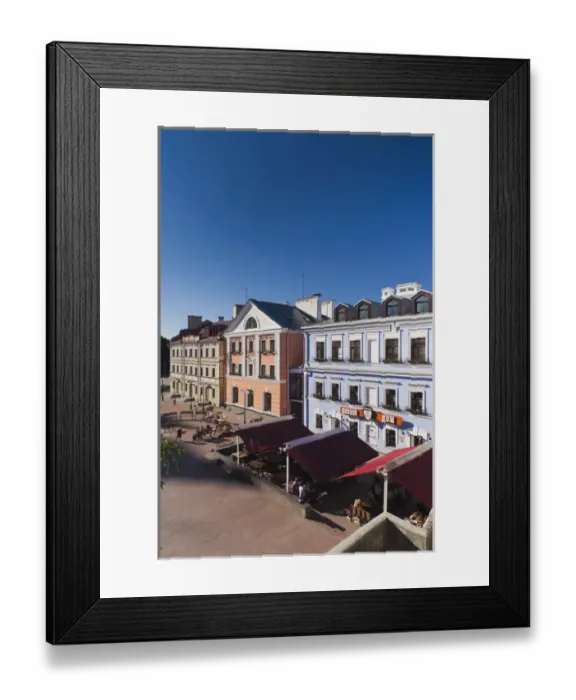 Framed Print : Russia, Pskovskaya Oblast, Pskov, riverfront cafes on the Pskova River Framed Print : Russia, Pskovskaya Oblast, Pskov, riverfront cafes on the Pskova River