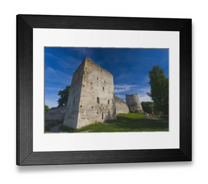 Framed Print : Russia, Pskovskaya Oblast, Stary Izborsk, ruins of the oldest stone fortress in Russia Framed Print : Russia, Pskovskaya Oblast, Stary Izborsk, ruins of the oldest stone fortress in Russia