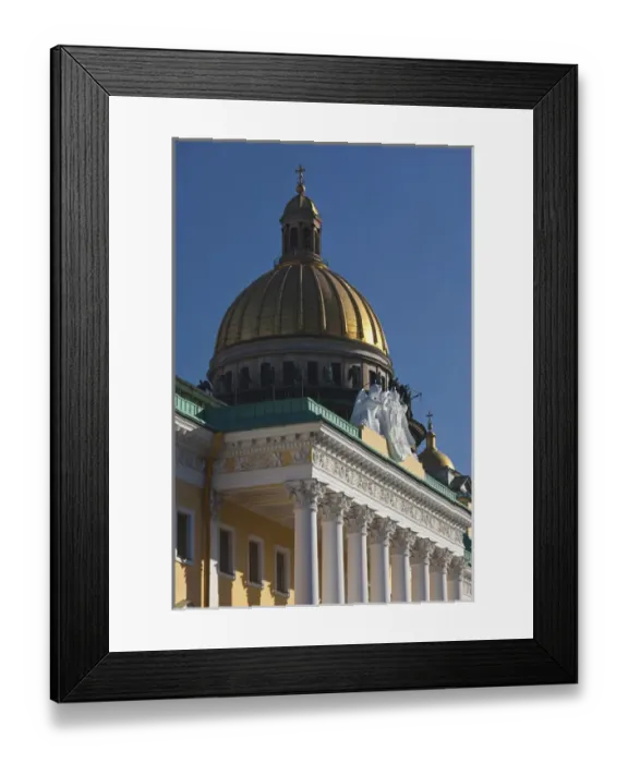 Framed Print : Russia, Saint Petersburg, Center, Saint Isaac Cathedral, exterior Framed Print : Russia, Saint Petersburg, Center, Saint Isaac Cathedral, exterior