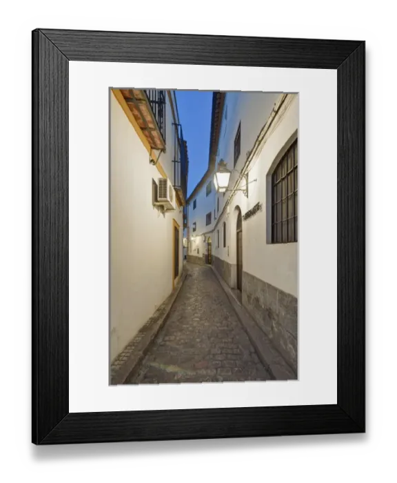 Framed Print : Europe, Spain, Andalucia, Cordoba, Midieval Alleyway Framed Print : Europe, Spain, Andalucia, Cordoba, Midieval Alleyway