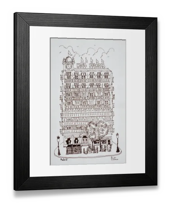 Framed Print : Artwork by Scott Lawrence