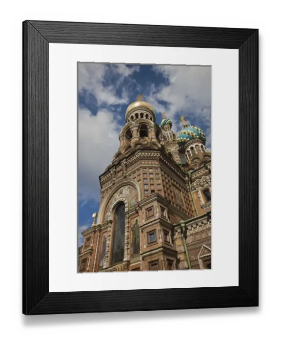 Framed Print : Russia, Saint Petersburg, Center, Church of the Saviour of Spilled Blood on Griboedov Canal Framed Print : Russia, Saint Petersburg, Center, Church of the Saviour of Spilled Blood on Griboedov Canal