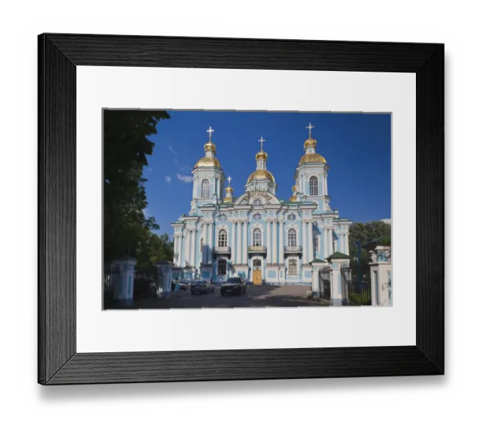 Framed Print : Russia, Saint Petersburg, Mariinsky, Nikolsky Cathedral Framed Print : Russia, Saint Petersburg, Mariinsky, Nikolsky Cathedral