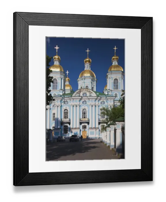 Framed Print : Russia, Saint Petersburg, Mariinsky, Nikolsky Cathedral Framed Print : Russia, Saint Petersburg, Mariinsky, Nikolsky Cathedral