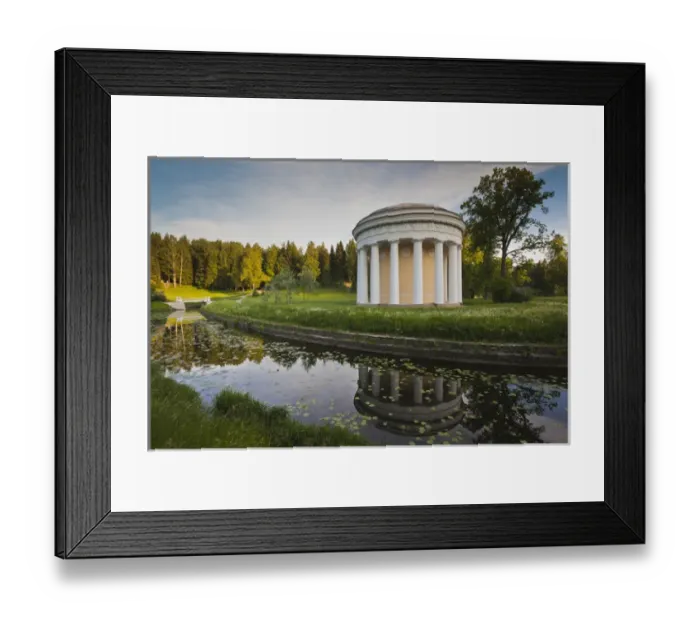 Framed Print : Russia, Saint Petersburg, Pavlovsk, Great Palace of Czar Paul I, Charles Cameron