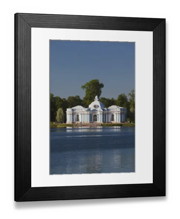 Framed Print : Russia, Saint Petersburg, Pushkin-Tsarskoye Selo, Grotto Pavilion Framed Print : Russia, Saint Petersburg, Pushkin-Tsarskoye Selo, Grotto Pavilion
