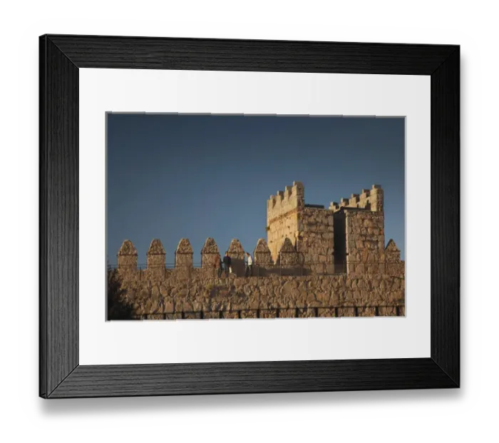 Framed Print : Spain, Castilla y Leon Region, Avila Province, Avila, Las Murallas, town walls, sunset Framed Print : Spain, Castilla y Leon Region, Avila Province, Avila, Las Murallas, town walls, sunset