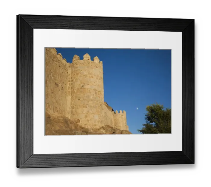 Framed Print : Spain, Castilla y Leon Region, Avila Province, Avila, Las Murallas, town walls, sunset Framed Print : Spain, Castilla y Leon Region, Avila Province, Avila, Las Murallas, town walls, sunset