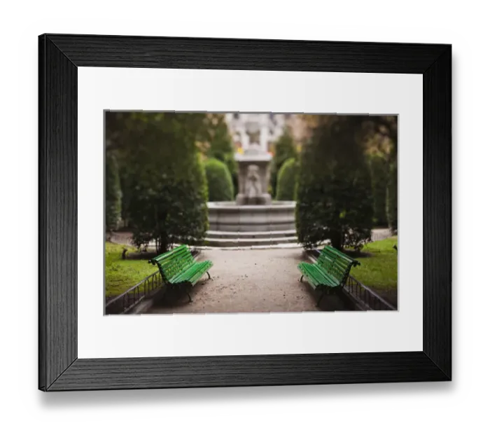 Framed Print : Spain, Madrid, Atocha Area, Centro de Arte Reina Sofia museum, courtyard view, defocussed Framed Print : Spain, Madrid, Atocha Area, Centro de Arte Reina Sofia museum, courtyard view, defocussed