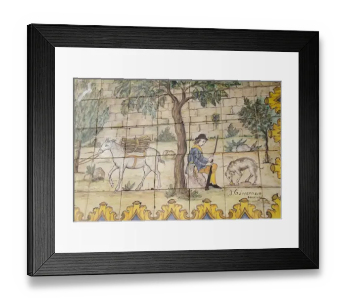 Framed Print : Spain, Catalunya, Barcelona. Popular downtown pedestrain street, La Rambla Framed Print : Spain, Catalunya, Barcelona. Popular downtown pedestrain street, La Rambla