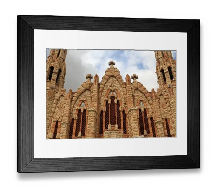 Framed Print : Europe, Spain, Novelda. Santa Mara Magdalena, built by disciple of Gaudi Framed Print : Europe, Spain, Novelda. Santa Mara Magdalena, built by disciple of Gaudi