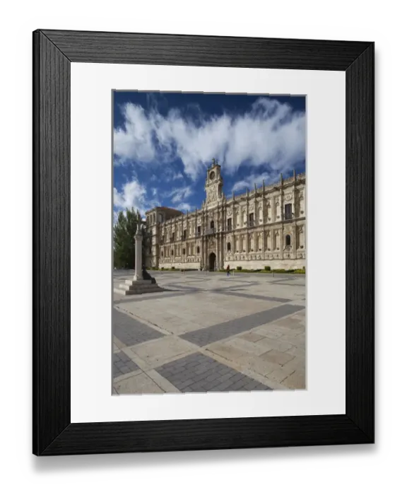 Framed Print : Spain, Castilla y Leon Region, Leon Province, Leon, Convento de San Marcos, former convent Framed Print : Spain, Castilla y Leon Region, Leon Province, Leon, Convento de San Marcos, former convent