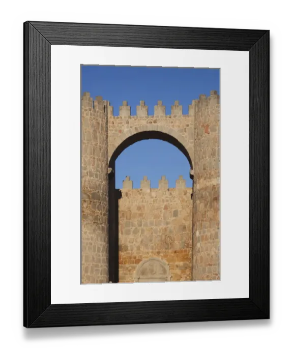 Framed Print : Spain, Castilla y Leon Region, Avila Province, Avila, Las Murallas, town walls, morning Framed Print : Spain, Castilla y Leon Region, Avila Province, Avila, Las Murallas, town walls, morning