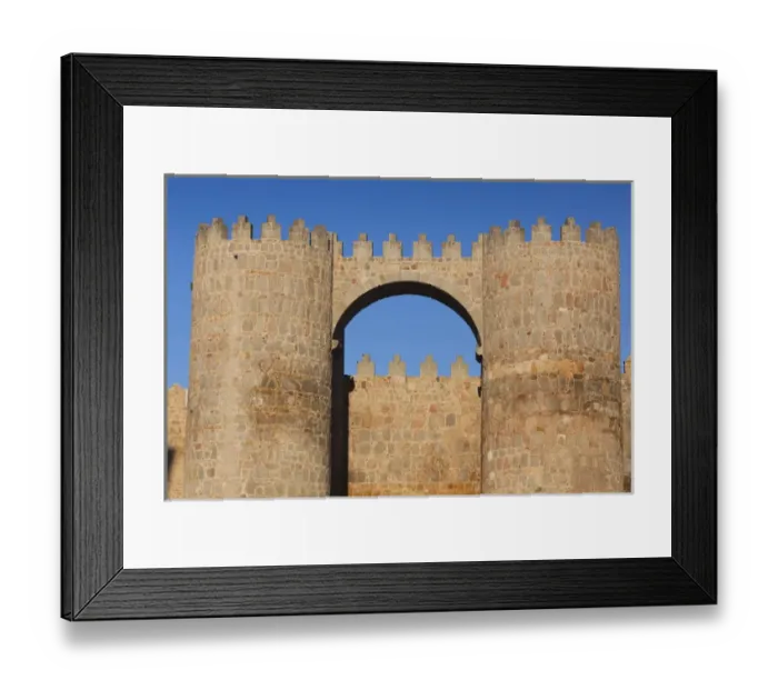 Framed Print : Spain, Castilla y Leon Region, Avila Province, Avila, Las Murallas, town walls, morning Framed Print : Spain, Castilla y Leon Region, Avila Province, Avila, Las Murallas, town walls, morning