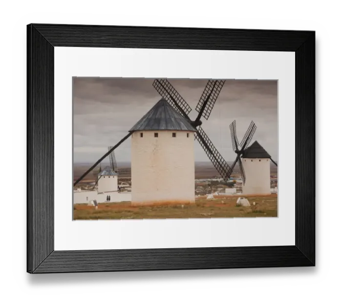 Framed Print : Spain, Castile-La Mancha Region, Ciudad Real Province, La Mancha Area, Campo de Criptana Framed Print : Spain, Castile-La Mancha Region, Ciudad Real Province, La Mancha Area, Campo de Criptana