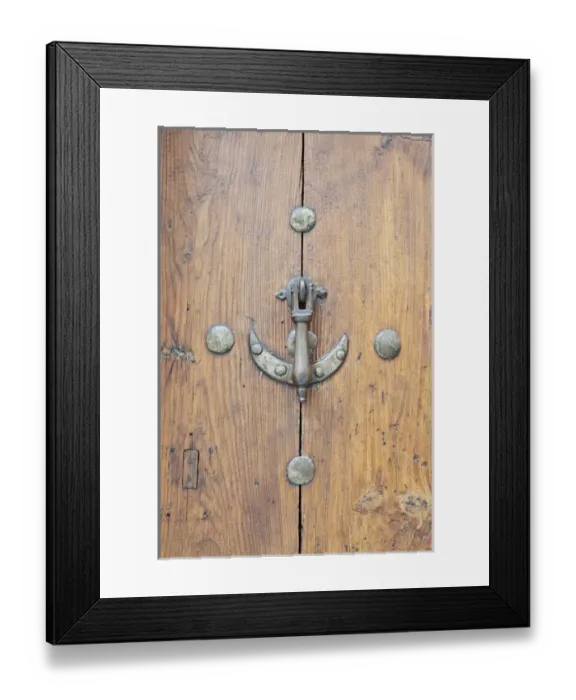 Framed Print : Europe, Spain, Toledo, Door Knocker Framed Print : Europe, Spain, Toledo, Door Knocker