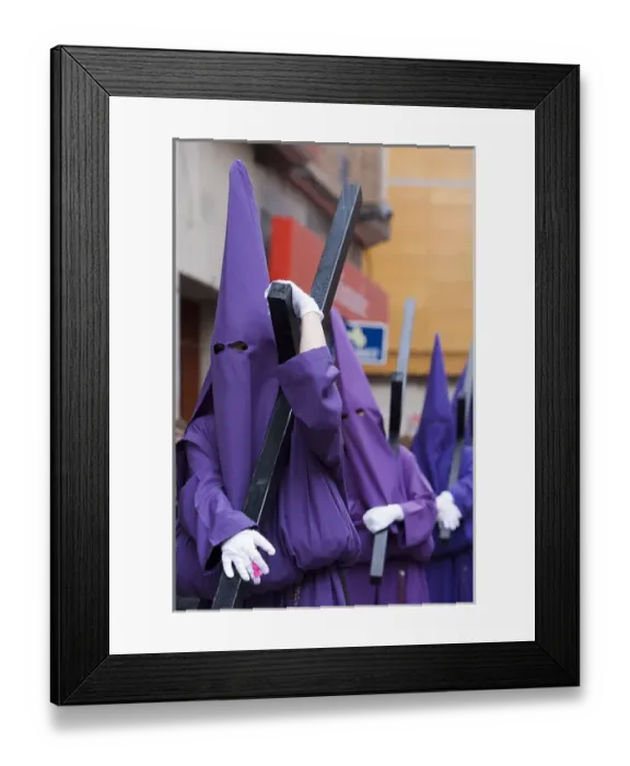Framed Print : Easter. Holly Friday parade. Murcia. Spain Framed Print : Easter. Holly Friday parade. Murcia. Spain
