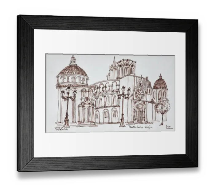 Framed Print : Artwork by Scott Lawrence Framed Print : Artwork by Scott Lawrence