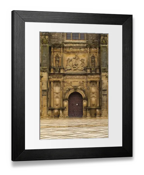 Framed Print : Spain, Andalucia Region, Jaen Province, Ubeda, Capilla de El Salvador chapel, detail Framed Print : Spain, Andalucia Region, Jaen Province, Ubeda, Capilla de El Salvador chapel, detail