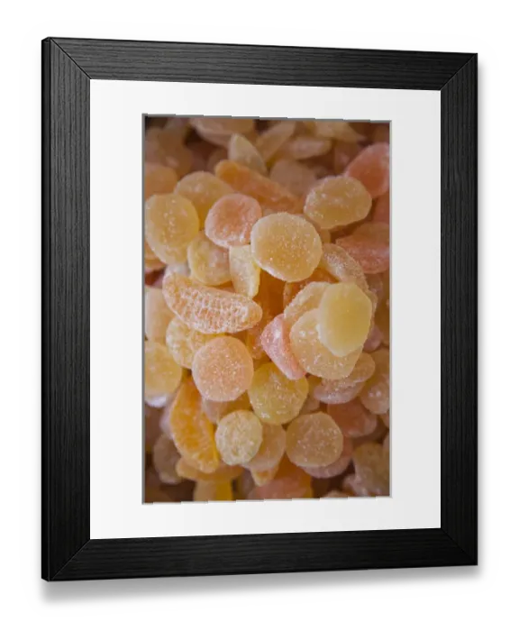 Framed Print : Spain, Aragon Region, Zaragoza Province, Zaragoza, jellied candy Framed Print : Spain, Aragon Region, Zaragoza Province, Zaragoza, jellied candy