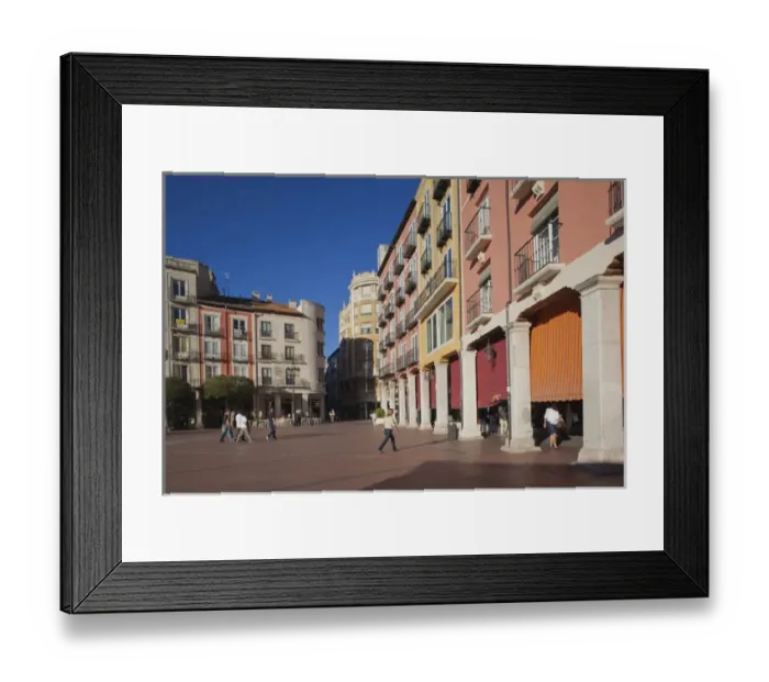 Framed Print : Spain, Castilla y Leon Region, Burgos Province, Burgos, Plaza Mayor Framed Print : Spain, Castilla y Leon Region, Burgos Province, Burgos, Plaza Mayor