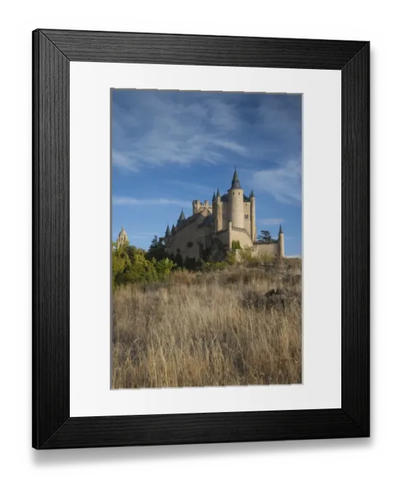 Framed Print : Spain, Castilla y Leon Region, Segovia Province, Segovia, The Alcazar Framed Print : Spain, Castilla y Leon Region, Segovia Province, Segovia, The Alcazar