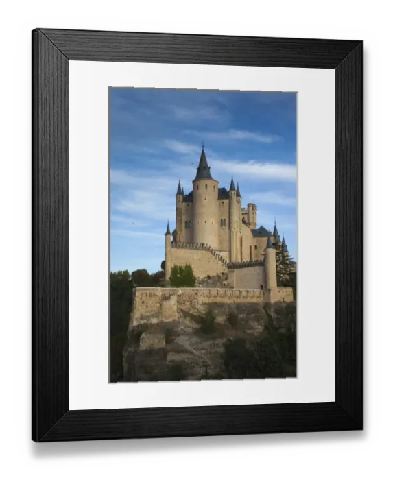 Framed Print : Spain, Castilla y Leon Region, Segovia Province, Segovia, The Alcazar Framed Print : Spain, Castilla y Leon Region, Segovia Province, Segovia, The Alcazar