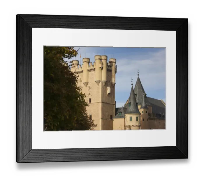 Framed Print : Spain, Castilla y Leon Region, Segovia Province, Segovia, The Alcazar Framed Print : Spain, Castilla y Leon Region, Segovia Province, Segovia, The Alcazar