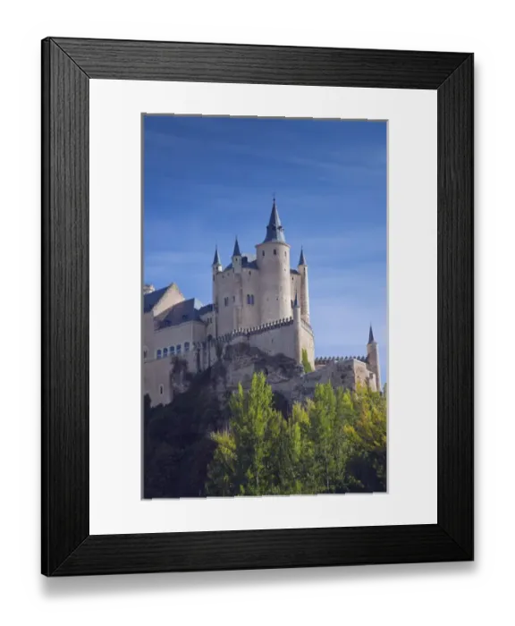 Framed Print : Spain, Castilla y Leon Region, Segovia Province, Segovia, The Alcazar Framed Print : Spain, Castilla y Leon Region, Segovia Province, Segovia, The Alcazar