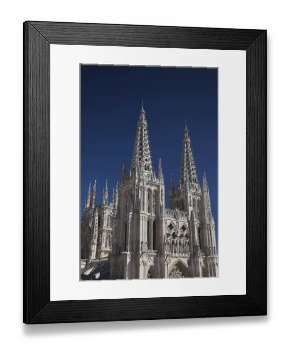 Framed Print : Spain, Castilla y Leon Region, Burgos Province, Burgos, Burgos Cathedral