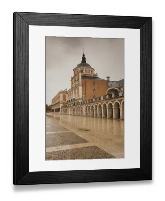 Framed Print : Spain, Madrid Region, Aranjuez, The Royal Palace at Aranjuez, exterior Framed Print : Spain, Madrid Region, Aranjuez, The Royal Palace at Aranjuez, exterior