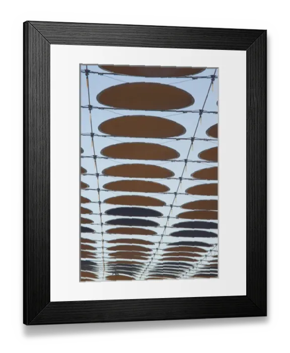 Framed Print : Spain, Aragon Region, Zaragoza Province, Zaragoza, Zaragoza Expo Site, awning of dots Framed Print : Spain, Aragon Region, Zaragoza Province, Zaragoza, Zaragoza Expo Site, awning of dots