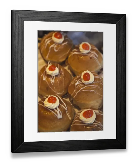 Framed Print : Spain, Castilla y Leon Region, Avila Province, Avila, Yemas de Avila, Avila sweets Framed Print : Spain, Castilla y Leon Region, Avila Province, Avila, Yemas de Avila, Avila sweets