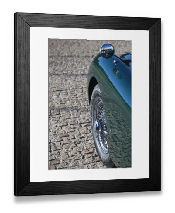 Framed Print : Spain, Castilla y Leon Region, Avila Province, Avila, antique car show, 1950s Jaguar Framed Print : Spain, Castilla y Leon Region, Avila Province, Avila, antique car show, 1950s Jaguar