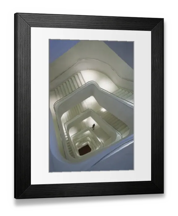 Framed Print : Spain, Madrid, Paseo del Prado Area, Caixa Forum, Herzog and de Meuron architects Framed Print : Spain, Madrid, Paseo del Prado Area, Caixa Forum, Herzog and de Meuron architects