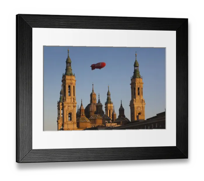 Framed Print : Spain, Aragon Region, Zaragoza Province, Zaragoza, Basilica de Nuestra Senora de Framed Print : Spain, Aragon Region, Zaragoza Province, Zaragoza, Basilica de Nuestra Senora de
