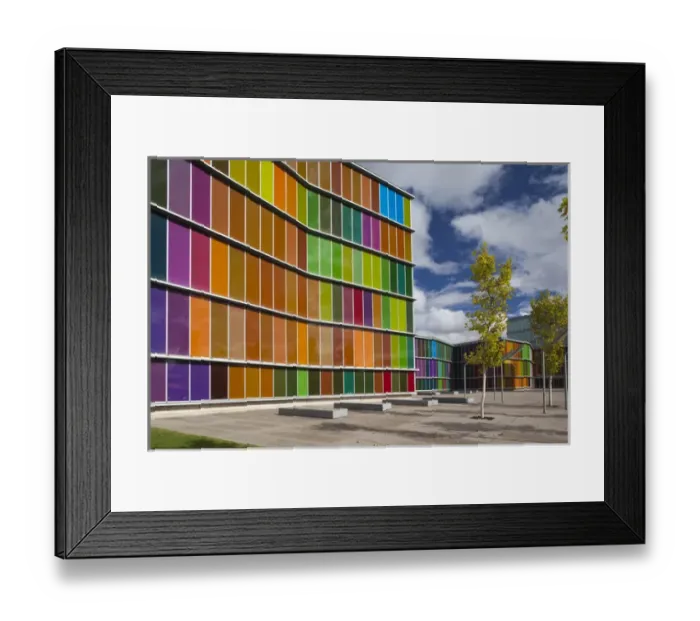Framed Print : Spain, Castilla y Leon Region, Leon Province, Leon, MUSAC, Museo de Arte Contemporaneo Framed Print : Spain, Castilla y Leon Region, Leon Province, Leon, MUSAC, Museo de Arte Contemporaneo