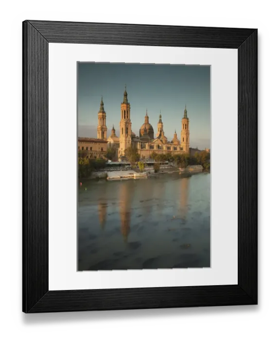 Framed Print : Spain, Aragon Region, Zaragoza Province, Zaragoza, Basilica de Nuestra Senora de Framed Print : Spain, Aragon Region, Zaragoza Province, Zaragoza, Basilica de Nuestra Senora de