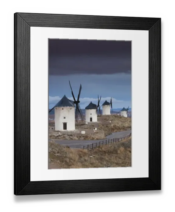 Framed Print : Spain, Castile-La Mancha Region, Toledo Province, La Mancha Area, Consuegra, antique Framed Print : Spain, Castile-La Mancha Region, Toledo Province, La Mancha Area, Consuegra, antique