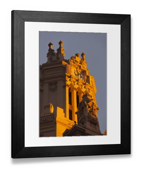 Framed Print : Spain, Madrid, Plaza de la Cibeles, Palacio de Communicaciones, once the world s Framed Print : Spain, Madrid, Plaza de la Cibeles, Palacio de Communicaciones, once the world s