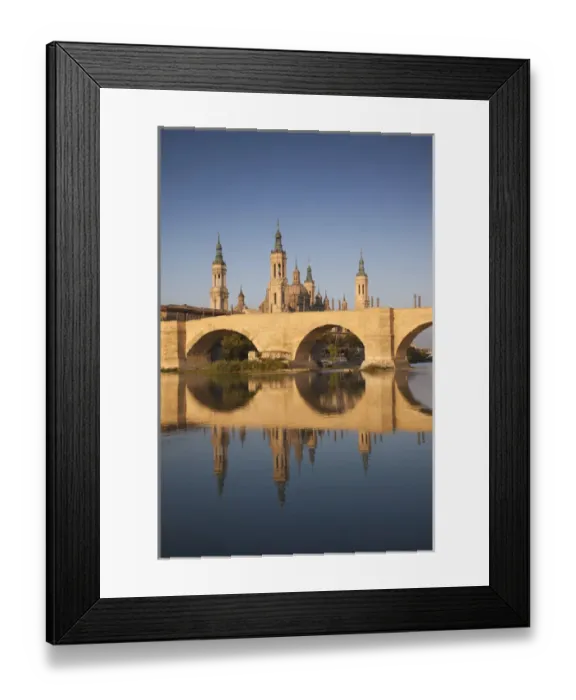 Framed Print : Spain, Aragon Region, Zaragoza Province, Zaragoza, Basilica de Nuestra Senora de Pilar Framed Print : Spain, Aragon Region, Zaragoza Province, Zaragoza, Basilica de Nuestra Senora de Pilar