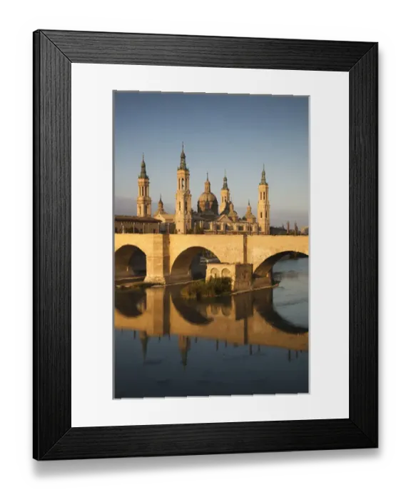 Framed Print : Spain, Aragon Region, Zaragoza Province, Zaragoza, Basilica de Nuestra Senora de Pilar Framed Print : Spain, Aragon Region, Zaragoza Province, Zaragoza, Basilica de Nuestra Senora de Pilar